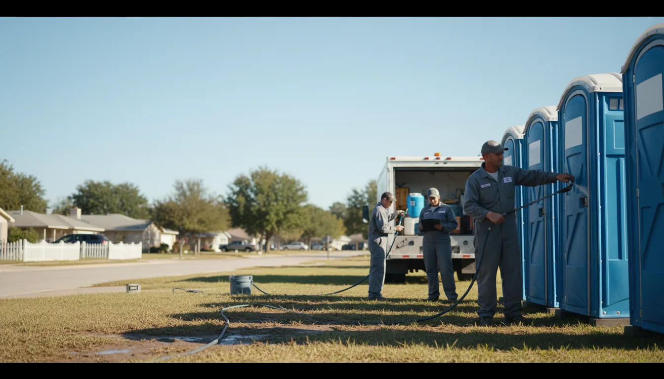 Long-Term Portable Toilet Rental in Continental, OH near me